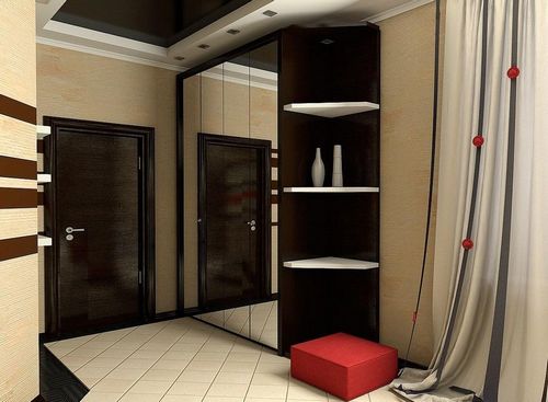 Гардеробная в прихожей: коридор угловой, фото и дизайн шкафа, маленькая однокомнатная квартира, как сделать