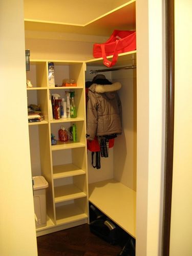 Гардеробная в прихожей: коридор угловой, фото и дизайн шкафа, маленькая однокомнатная квартира, как сделать