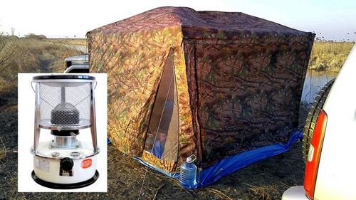 Газовый обогреватель для палатки: виды, устройство, модели, цены