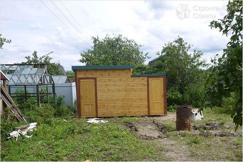 Хозблок для дачи своими руками - строительство сарая на даче (каркас, фундамент) Хозблок для дачи своими руками - строительство сарая на даче