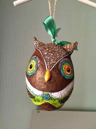 Игрушки из папье-маше новогодние: поделки к новому году, елочные своими руками, маска, ватное, мастер класс, как сделать домик, фото, видео (папье-маше, бумага) Игрушки из папье-маше новогодние: поделки к новому году, елочные своими руками, маска, ватное, мастер класс, как сделать домик, фото, видео
