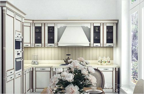 Интерьер кухни в стиле Прованс - особенности, цветовая палитра, отделка (+фото)