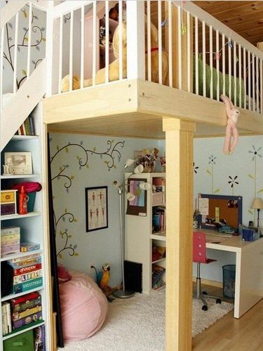 Интерьер небольшой детской комнаты
