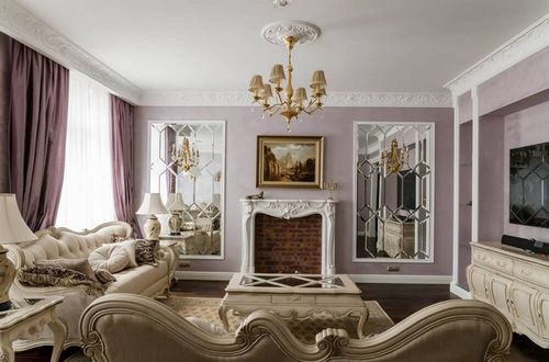 Интерьер в гостиной в классическом стиле: ФОТО. Современная классика 