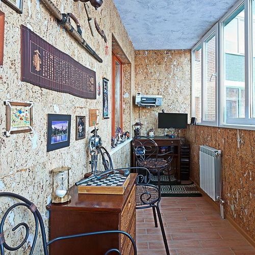 Кабинет на балконе: 15 фото идей (балкон, кабинет) Кабинет на балконе: 15 фото идей