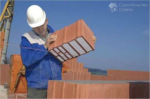 Как класть керамоблоки - кладка стен из керамических блоков