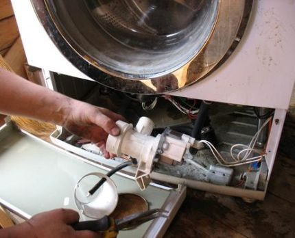 Как подобрать и произвести замену насоса для стиральной машины