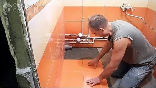 Как положить плитку в ванной комнате своими руками (+фото)