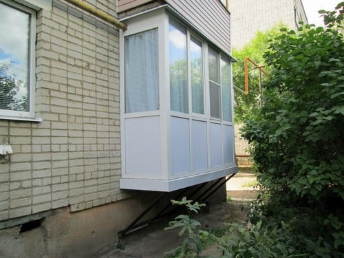 Как построить балкон на первом этаже (балкон, первое) Как построить балкон на первом этаже