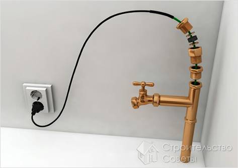 Как разморозить водопроводную трубу - размораживание водопровода