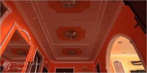 Как сделать потолок в коридоре - варианты отделки(+фото)