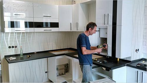 Как спрятать газовый котел на кухне - маскировка котла + фото (котел, шкаф) Как спрятать газовый котел на кухне - маскировка котла + фото