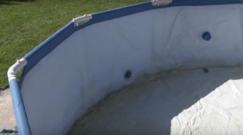Как установить каркасный бассейн на даче + видео