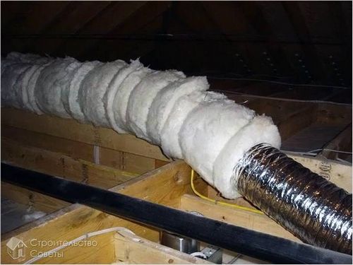 Как утеплить вентиляционную трубу в частном доме - выбор утеплителя