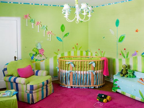 Как выбрать обои под покраску лучше для стен детской комнаты, какого цвета?