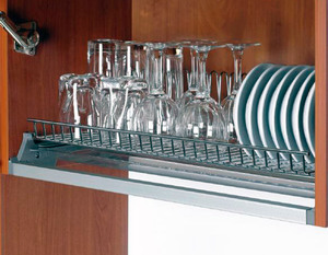 Какие виды сушилок для посуды бывают, характеристики сушек в шкаф для кухни