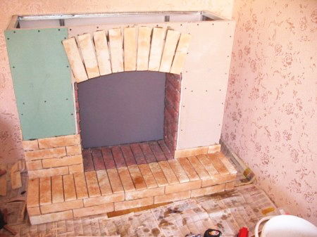 Камин из гипсокартона своими руками: фото, чертежи, видео инструкция (камин, гипсокартона) Камин из гипсокартона своими руками: фото, чертежи, видео инструкция