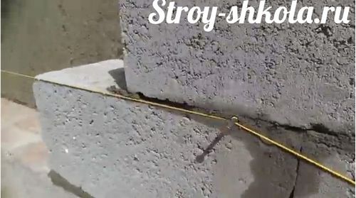 Кладка стен из керамзитобетонных блоков - узнайте подробнее!