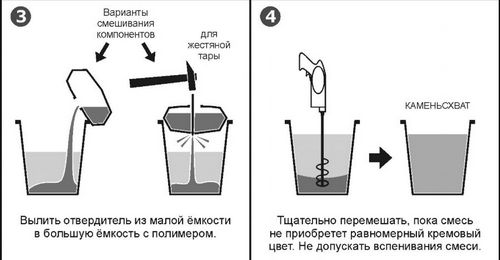 Клей для камня - инструкция по выбору и приготовлению