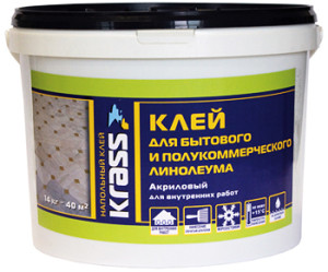 Клей для линолеума - расход на м2 (клеить, состав) Клей для линолеума - расход на м2