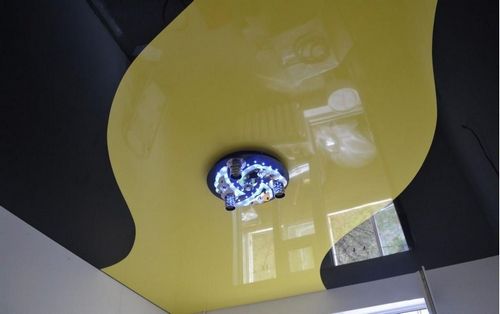Комбинированные натяжные потолки фото: монтаж подвесных потолков вместе, красивая комбинация (потолок, натяжной) Комбинированные натяжные потолки фото: монтаж подвесных потолков вместе, красивая комбинация