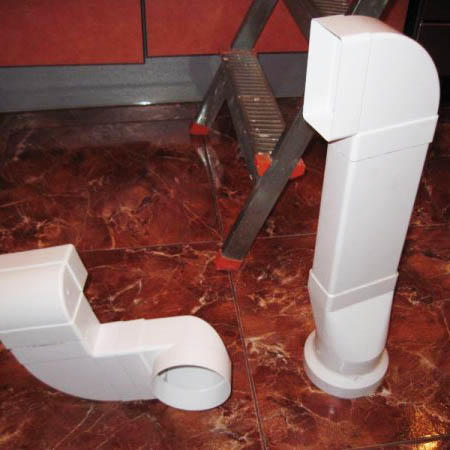 Короб для вытяжки на кухне: фото вентиляционного декоративного короба из гипсокартона, пластиковый, как сделать своими руками, видео