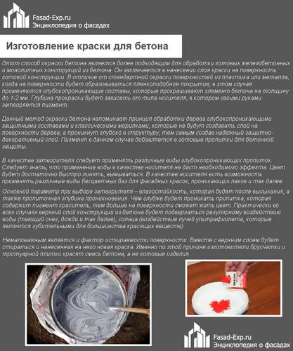 Краска по бетону для наружных работ износостойкая: технология выбора и нанесения (краска, бетон) Краска по бетону для наружных работ износостойкая: технология выбора и нанесения