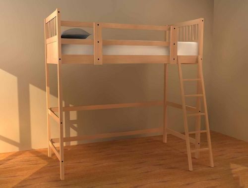 Кровать-чердак от Ikea (53 фото): модели с рабочей зоной внизу, оригинальные примеры в интерьере, отзывы