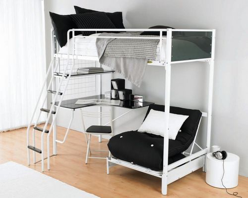 Кровать-чердак от Ikea (53 фото): модели с рабочей зоной внизу, оригинальные примеры в интерьере, отзывы (кровать, Ikea, спальный) Кровать-чердак от Ikea (53 фото): модели с рабочей зоной внизу, оригинальные примеры в интерьере, отзывы