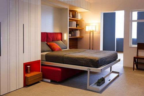 Кровать трансформер для малогабаритной квартиры: разновидности