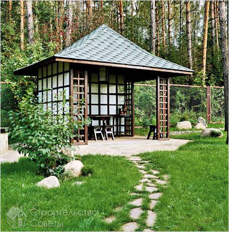 Крыша для беседки своими руками (+фото) (беседка, крыша) Крыша для беседки своими руками (+фото)
