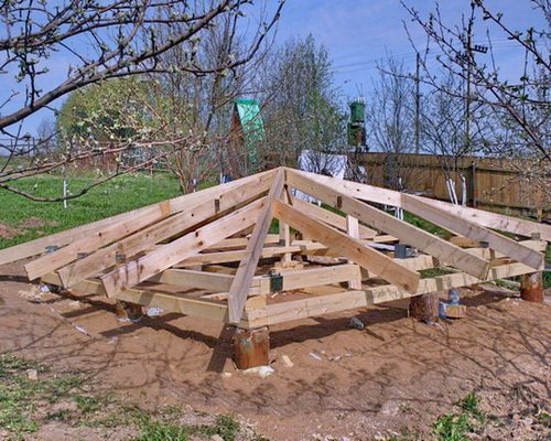 Крыша для беседки своими руками из поликарбоната. Фото, цена (беседка, крыша) Крыша для беседки своими руками из поликарбоната. Фото, цена