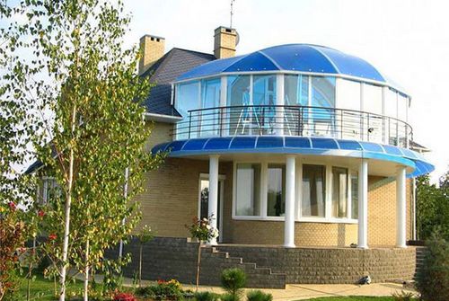 Крыша из поликарбоната своими руками (фото и видео) (крыша, лист) Крыша из поликарбоната своими руками (фото и видео)
