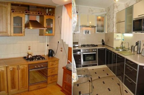 Кухни эконом класс: готовые комплекты для маленькой кухни командор, пластиковая наборная кухня от производителя, фотогалерея, видео (кухня, эконом, класс) Кухни эконом класс: готовые комплекты для маленькой кухни командор, пластиковая наборная кухня от производителя, фотогалерея, видео