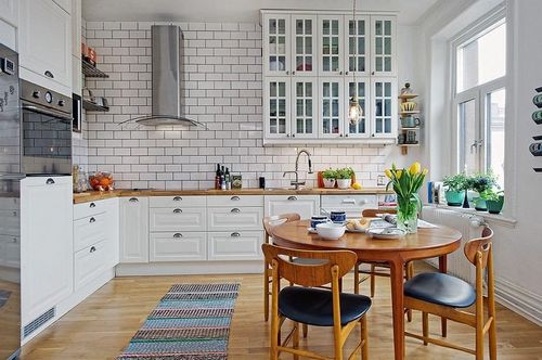 Кухни в скандинавском стиле: фото интерьера, дизайн кухни-гостиной, белая маленькая современная кухня, видео