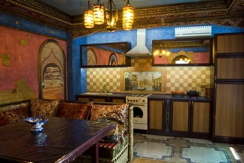 Кухня в марокканском стиле: цветовая гамма, материалы (фото и видео)
