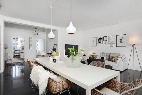 Квартира в скандинавском стиле: 20 фото дизайна
