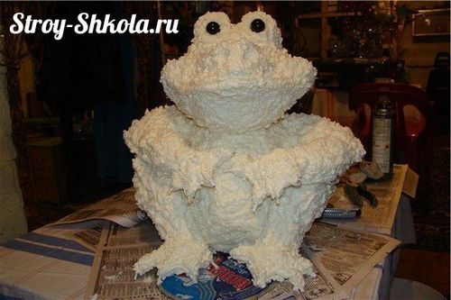 Лягушка из монтажной пены своими руками: Пошаговая инструкция (лягушка, пена) Лягушка из монтажной пены своими руками: Пошаговая инструкция