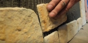 Монтаж искусственного камня своими руками - наглядные инструкции