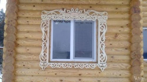 Наличники на окна в деревянном доме (наличник, окно) Наличники на окна в деревянном доме