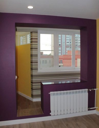 Объединение балкона с комнатой (63 фото): совместить лоджию с залом, увеличение за счет объединения
