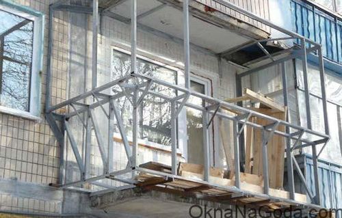 Остекление балконов с выносом: плюсы и недостатки, особенности монтажа (балкон, остекление) Остекление балконов с выносом: плюсы и недостатки, особенности монтажа