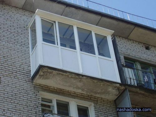 Остекление балконов в хрущевке. Как застеклить балкон в хрущевке?