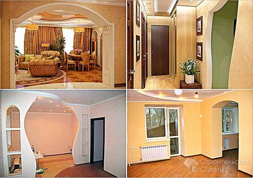 Отделка арки своими руками - как отделать арку + фото (арка, отделка) Отделка арки своими руками - как отделать арку + фото