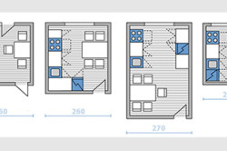Отделка кухни плиткой: как зонировать пространство, схемы (фото и видео)