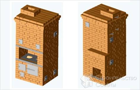 Печь шведка своими руками (порядовка)