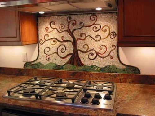 Плитка мозаика для кухни, фото дизайнерских решений и варианты уладки