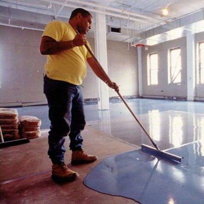 Полиуретановый наливной пол: фото, видео инструкция (наливной, пол) Полиуретановый наливной пол: фото, видео инструкция