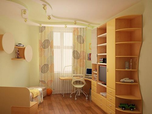 Потолки в детской комнате фото из гипсокартона: для мальчика своими руками, двухуровневый с подсветкой (потолок, детская, гипсокартона) Потолки в детской комнате фото из гипсокартона: для мальчика своими руками, двухуровневый с подсветкой