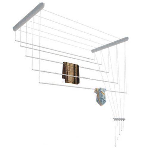 Потолочная сушилка на балкон для белья (80 фото): балконная и электрическая модели от Лиана и Gimi